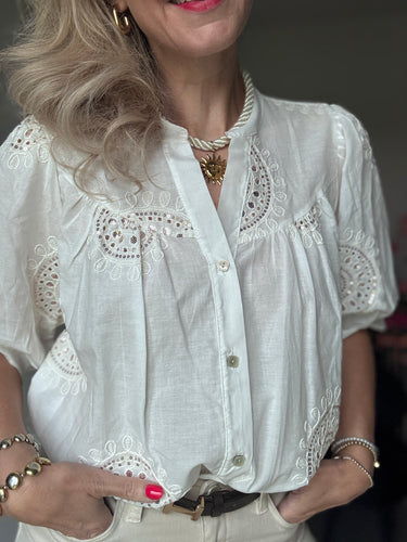 Kastgeluk blouse Ira